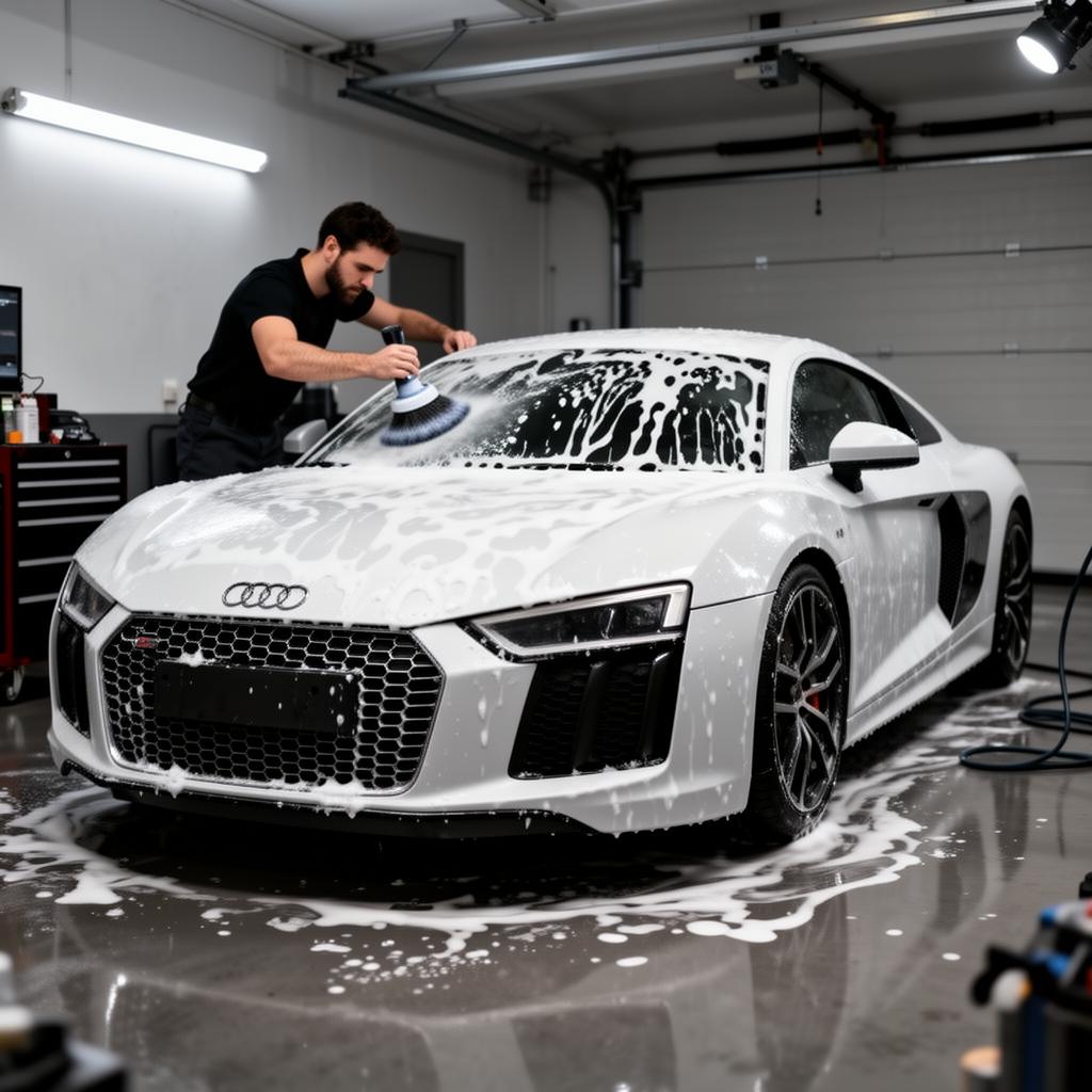 Audi R8 Aufbereitung